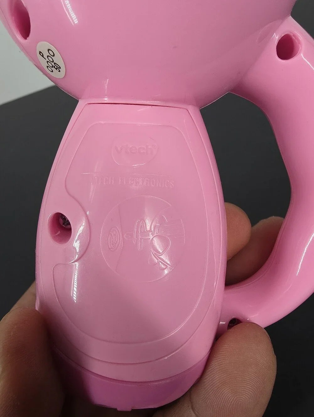 VTech Pink Spin & Learn Color Flashlight Toy Toddler Size Compact